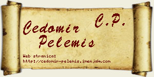 Čedomir Pelemiš vizit kartica